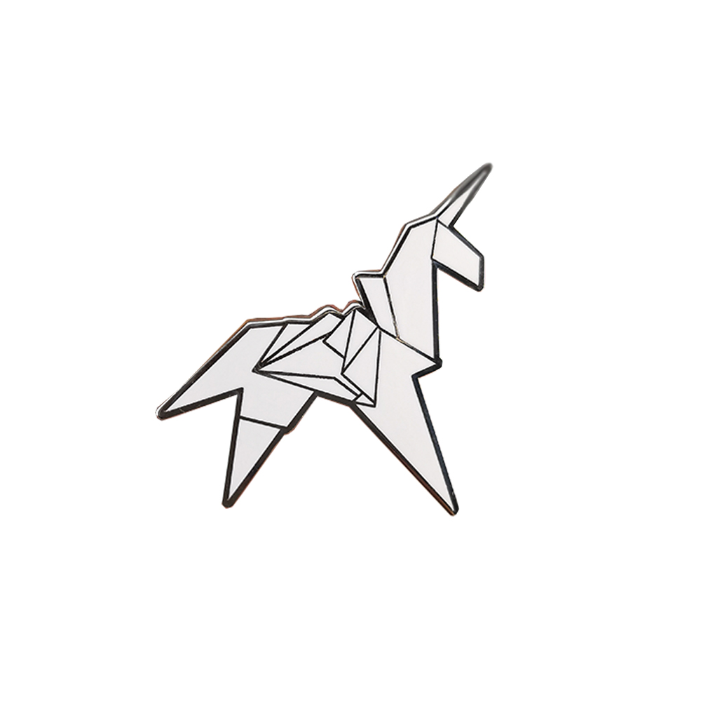 Embroidery Unicorn - Insignia de alfiler de corredor de