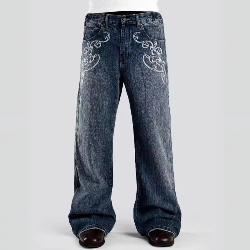 Embroidery Style - Conjunto Retro Y2K de 2 Piezas,