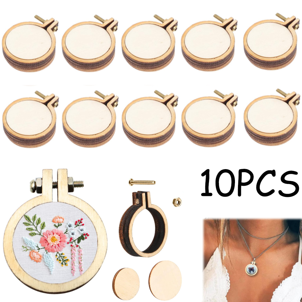Embroidery Zone - 10 unids/set de Mini anillo de