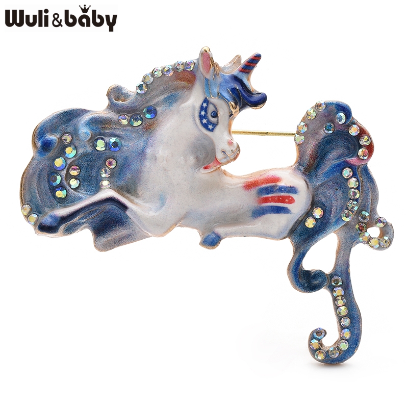 Embroidery Unicorn - Wuli & baby-broche de unicornio y