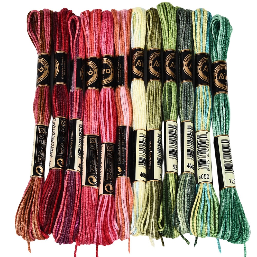 Embroidery Threads - Hilo de Bordar de 105 Yardas,