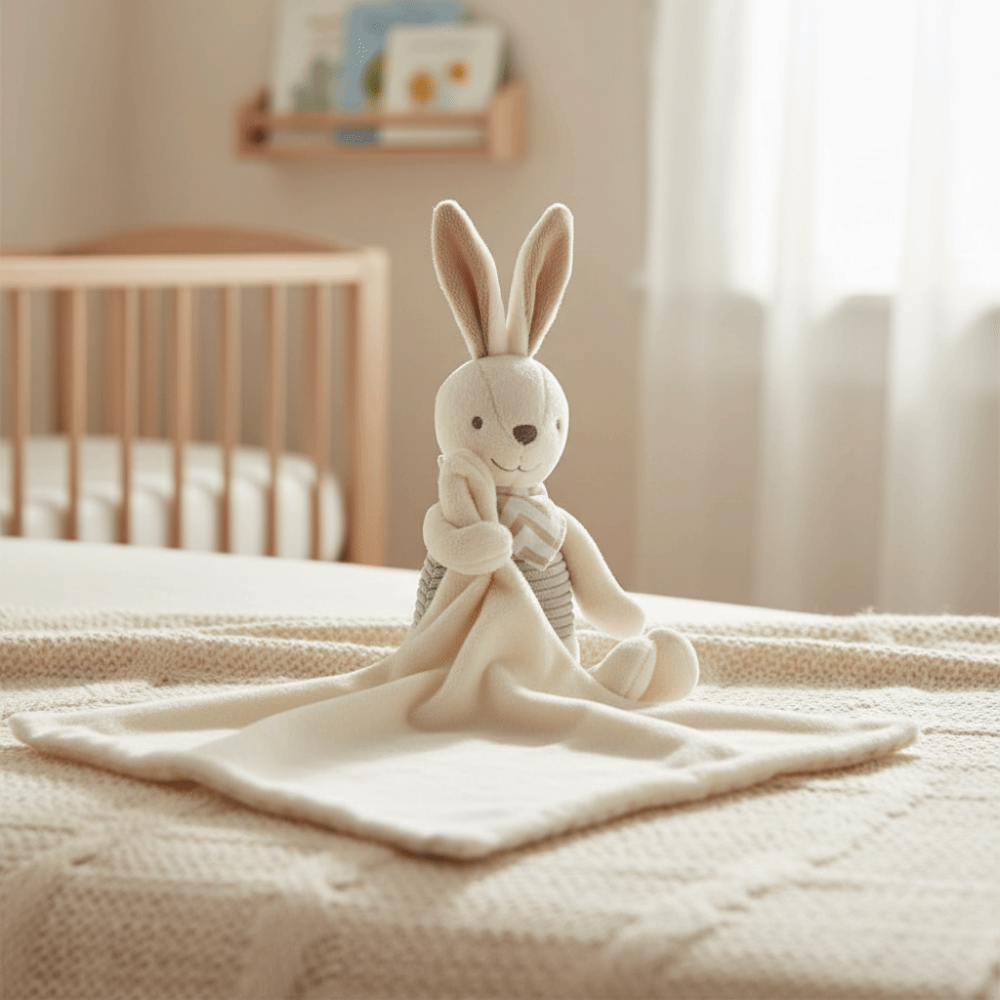 Embroidery Towel - Manta Cuadrada para Bebé con Diseño