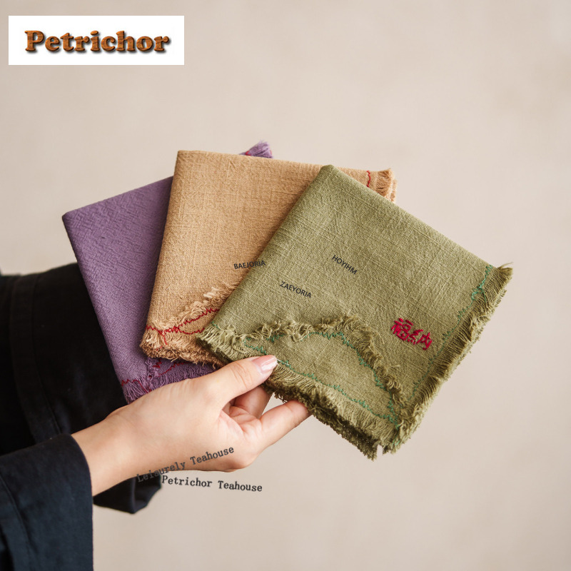HOYIHM Toalla de Té de Lino y  - Embroidery Towel reseña y precio