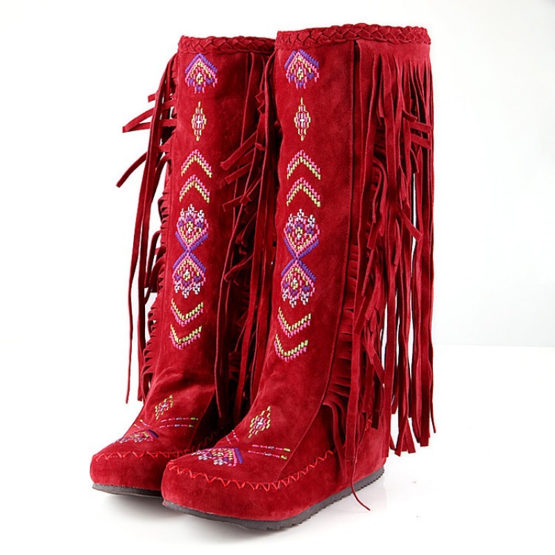 Botas con Borlas, Bordado Hech - Embroidery Yes reseña y precio
