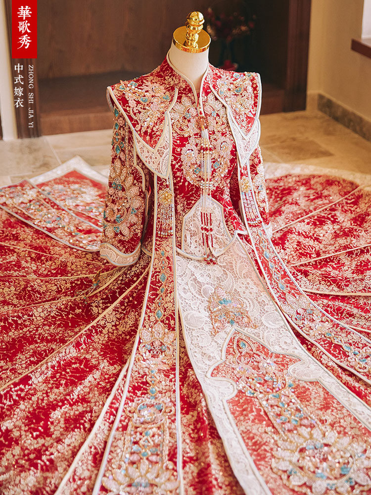Vestido de novia Xiuhe de esti - Embroidery Style reseña y precio