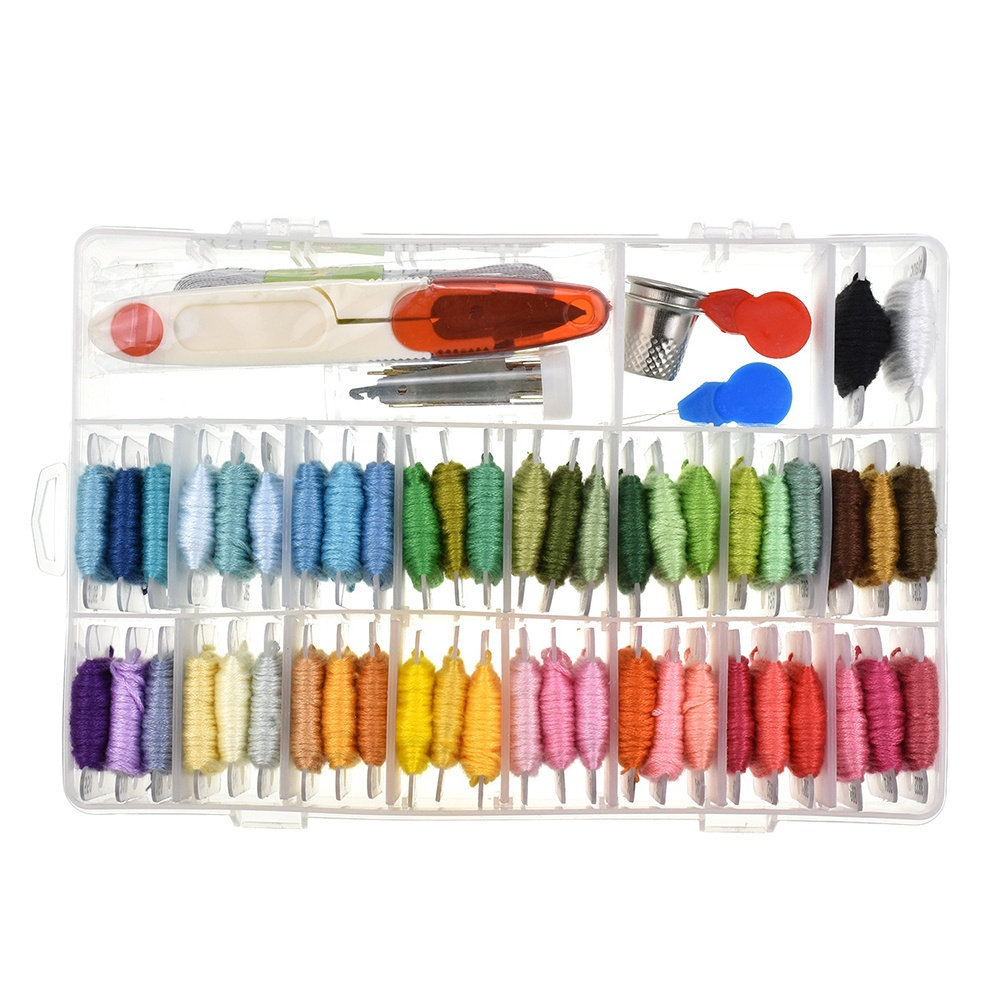 Kit de Bordado Surtido de 50 P - Embroidery Free Pattern reseña y precio