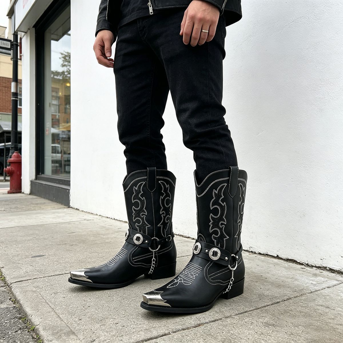 Botas de cuero estilo western  - Embroidery Yes reseña y precio
