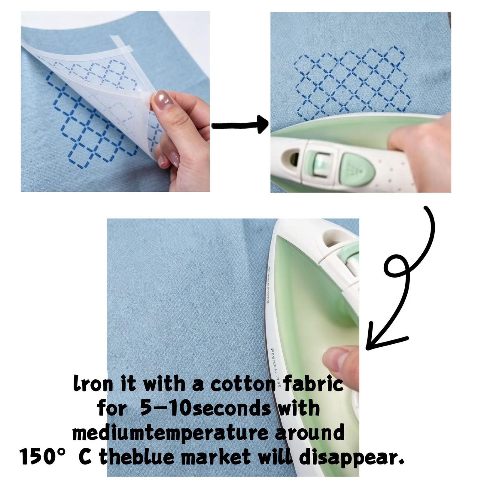 Kit de crema termo-borrable pa - Embroidery Free Pattern reseña y precio