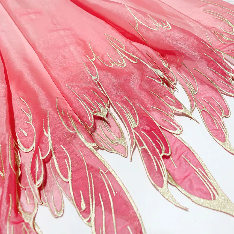 Tela bordada pesada degradada  - Embroidery Gradient reseña y precio