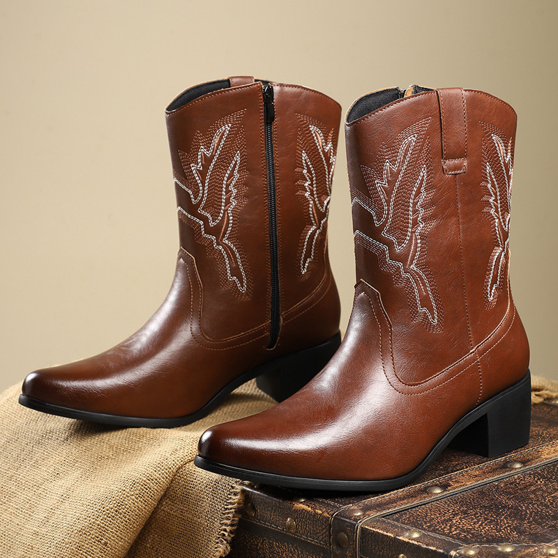 Botas de vaquero del oeste Ret - Embroidery Yes reseña y precio