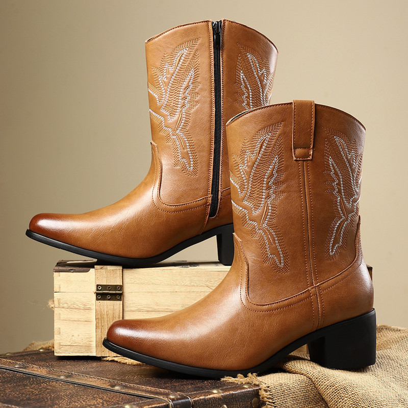 Botas de vaquero del oeste Ret - Embroidery Yes reseña y precio