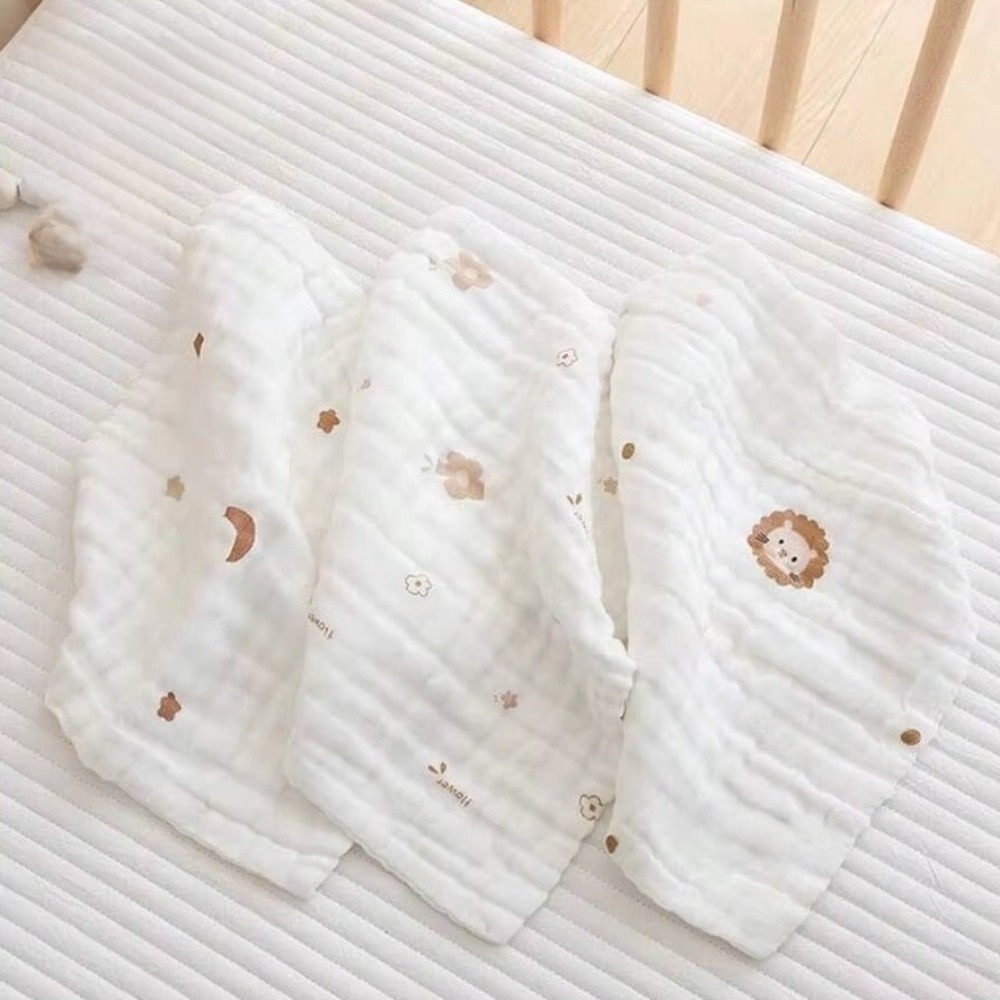 2 Paños de Algodón de 6 Capas  - Embroidery Towel reseña y precio