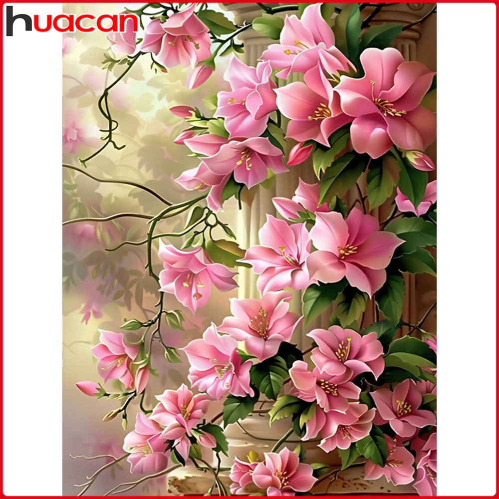 Huacan DIY pintura de diamante - Embroidery Hoop Square reseña y precio