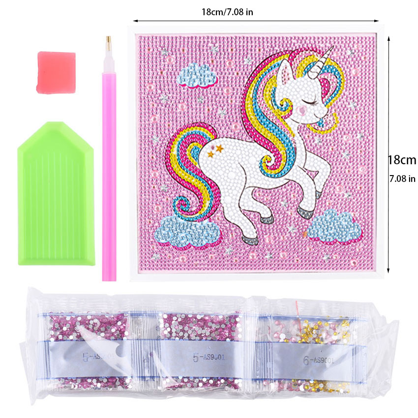 Kit de pintura de diamantes 5D - Embroidery Unicorn reseña y precio