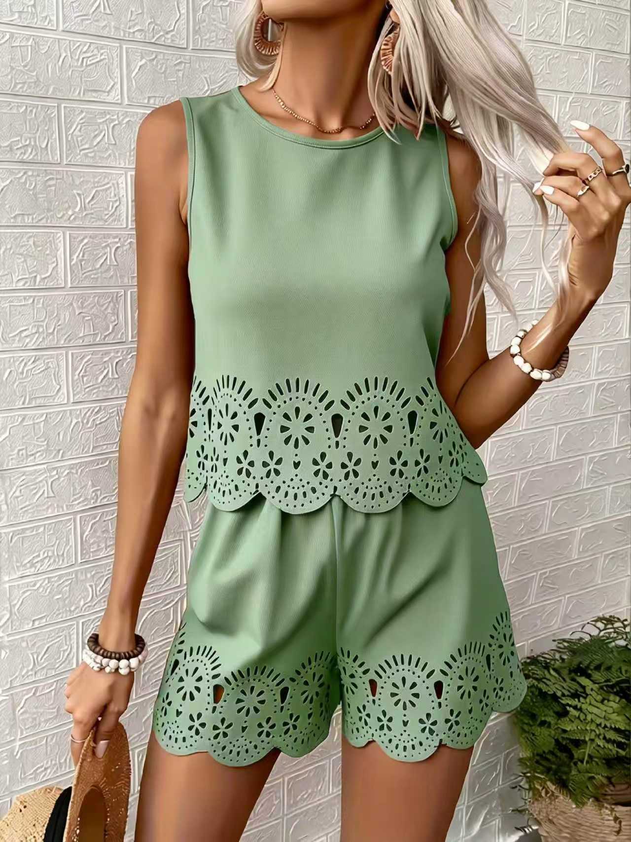 Conjunto de Dos Piezas Elegant - Embroidery Class reseña y precio
