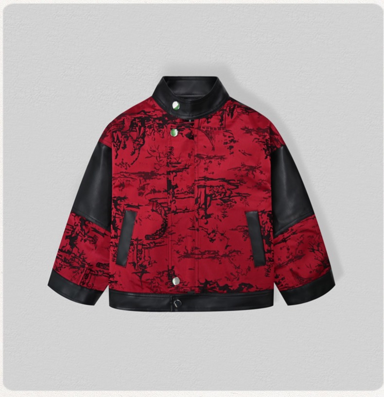 Chaqueta de cuero Pu con borda - Embroidery Class reseña y precio