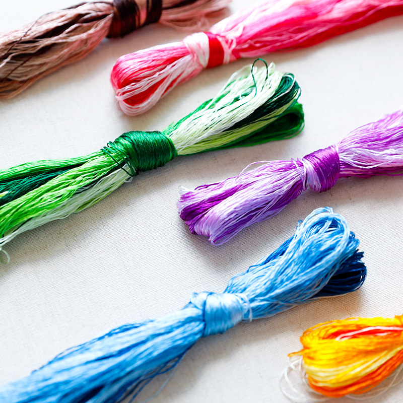 Hilo de Seda para Bordado de S - Embroidery Threads reseña y precio