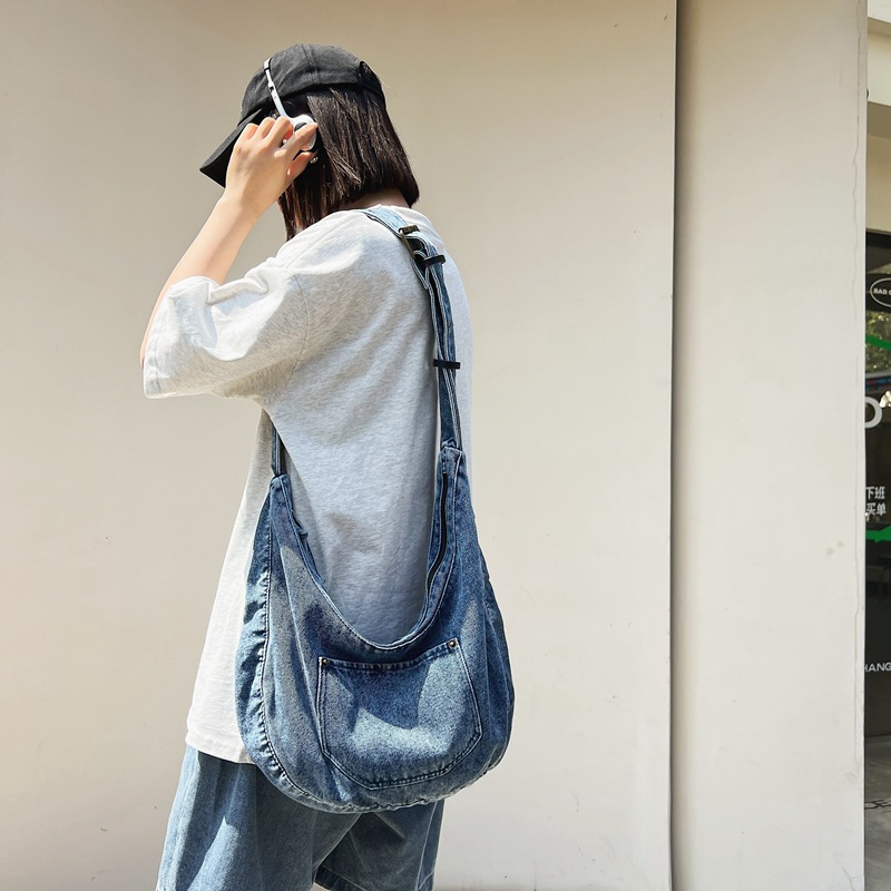 Bolsos cruzados de mezclilla p - Embroidery Class reseña y precio