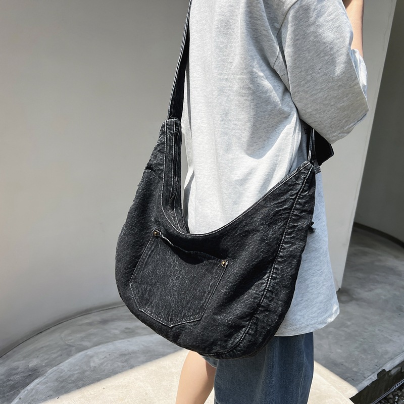 Bolsos cruzados de mezclilla p - Embroidery Class reseña y precio