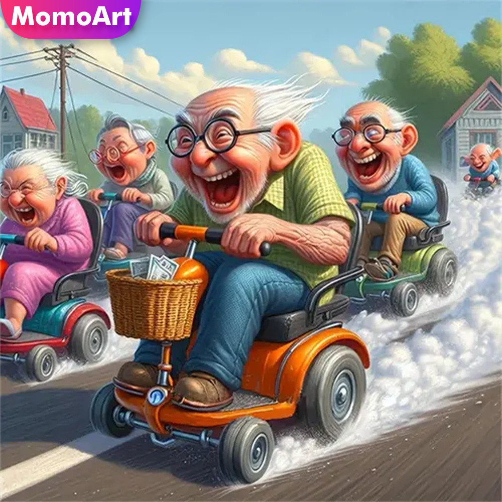 Momoart-mosaico de diamantes 5 - Embroidery Artwork reseña y precio