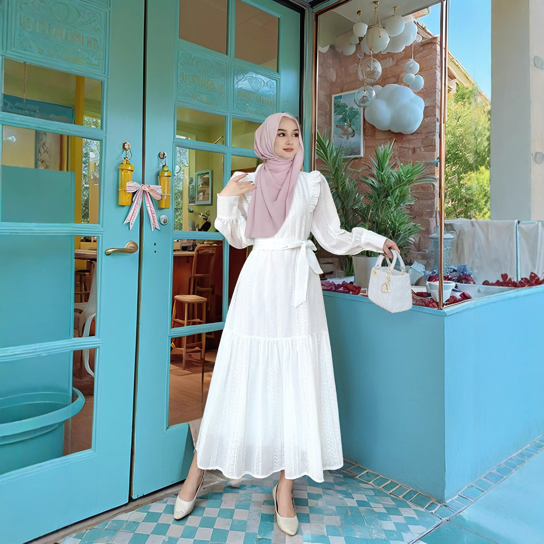 Ropa de mujer musulmana de Ind - Embroidery In Indonesia reseña y precio