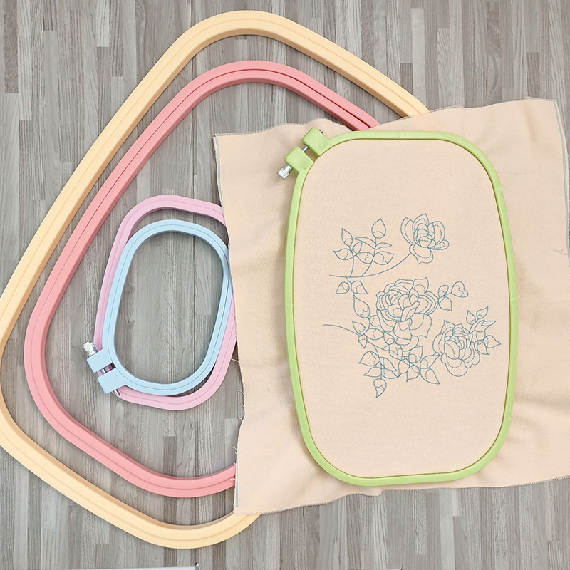 Accesorios de costura a mano,  - Embroidery Hoop Square reseña y precio