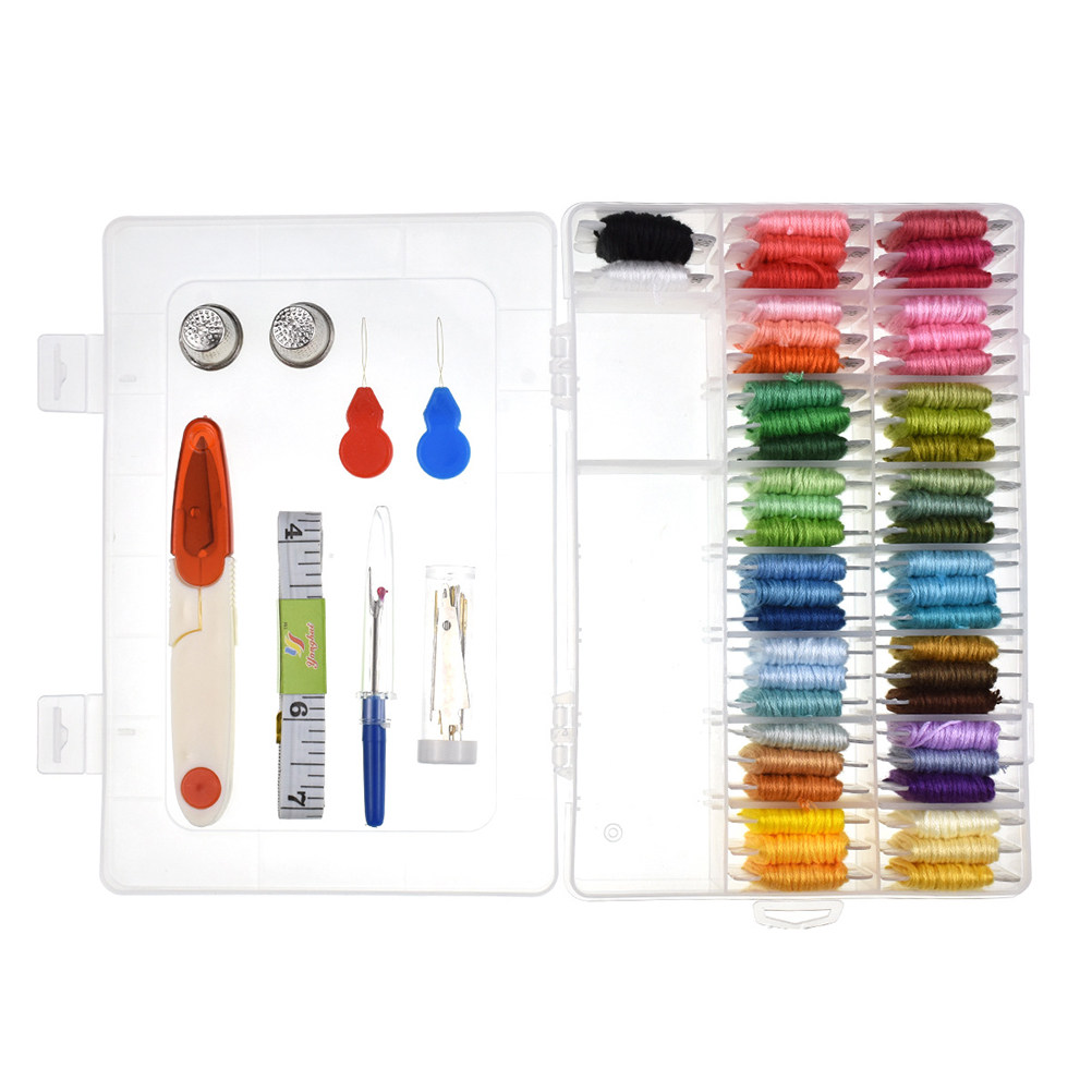 Kit de Bordado Surtido de 50 P - Embroidery Free Pattern reseña y precio
