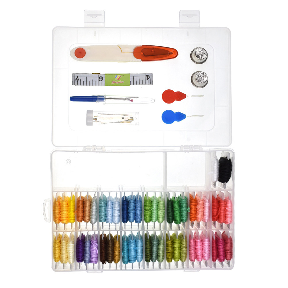 Kit de Bordado Surtido de 50 P - Embroidery Free Pattern reseña y precio