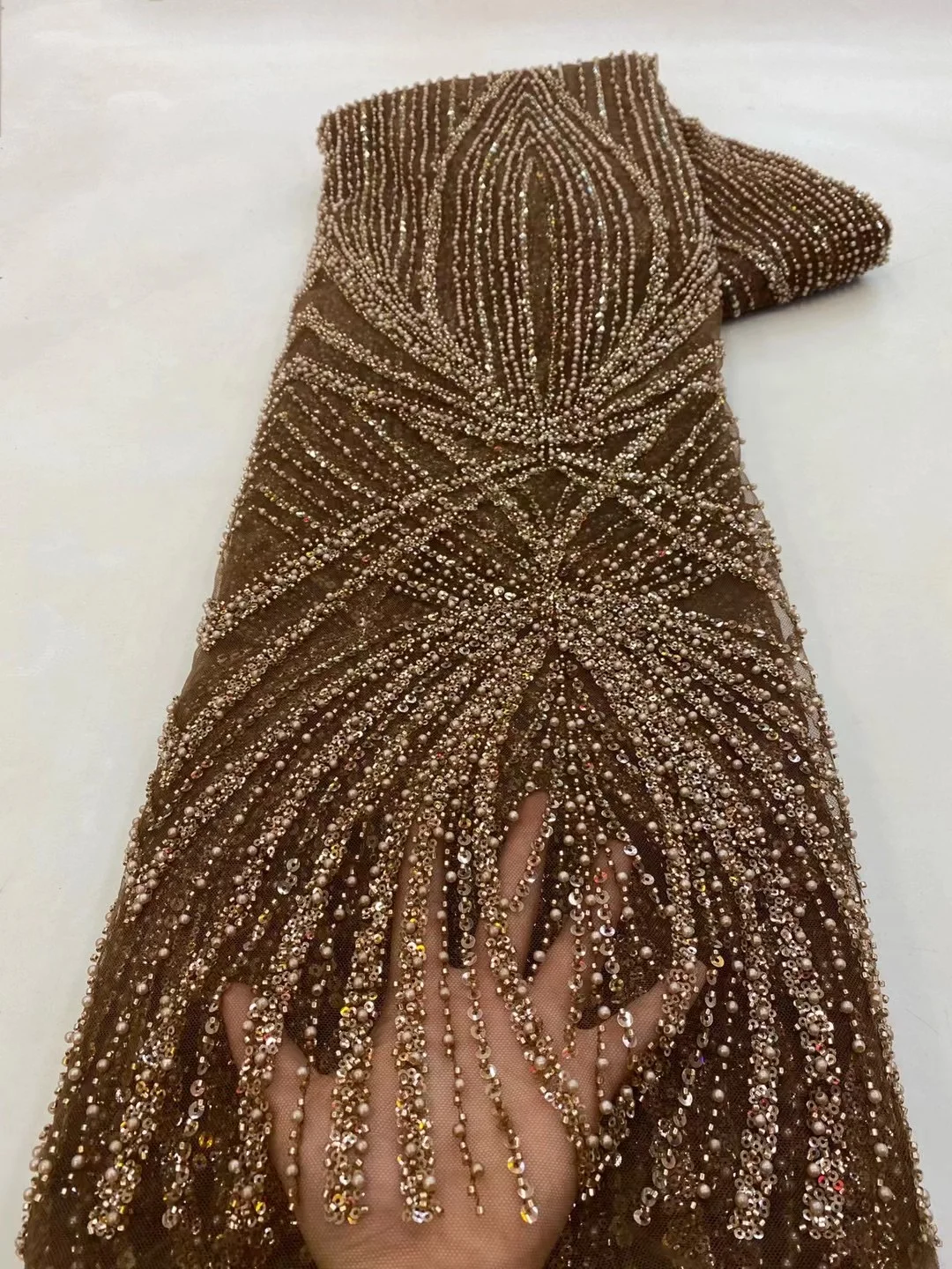 2 yardas de tela de encaje afr - Embroidery Gradient reseña y precio