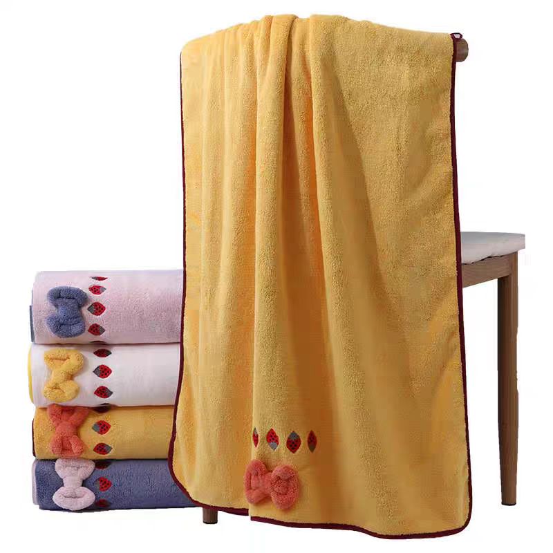 Toalla de baño de 310g, nueva, - Embroidery Towel reseña y precio