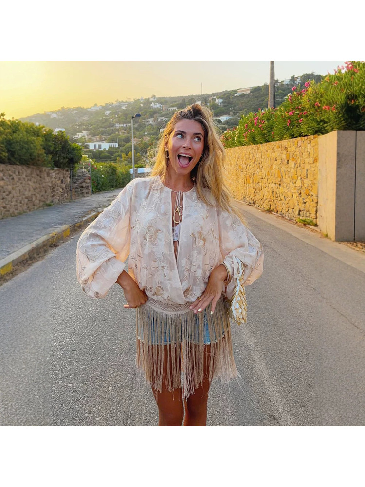 QICHE 2026 Blusa de Verano par - Embroidery Style reseña y precio
