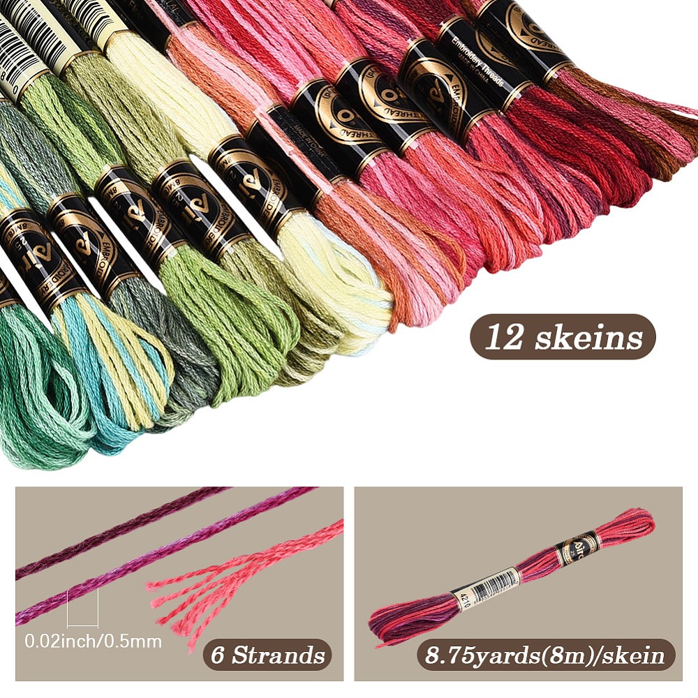 Hilo de Bordar de 105 Yardas,  - Embroidery Threads reseña y precio
