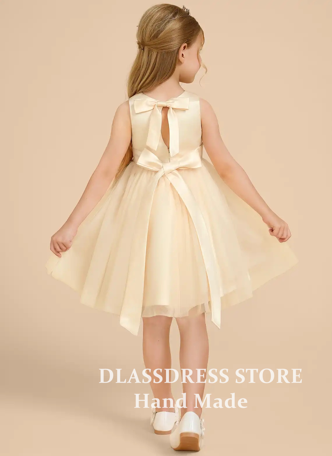 Vestidos de Niña de las Flores - Embroidery Yellow Dress reseña y precio