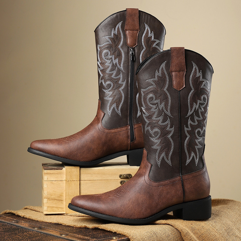 NUEVAS Botas Altas para Hombre - Embroidery Yes reseña y precio
