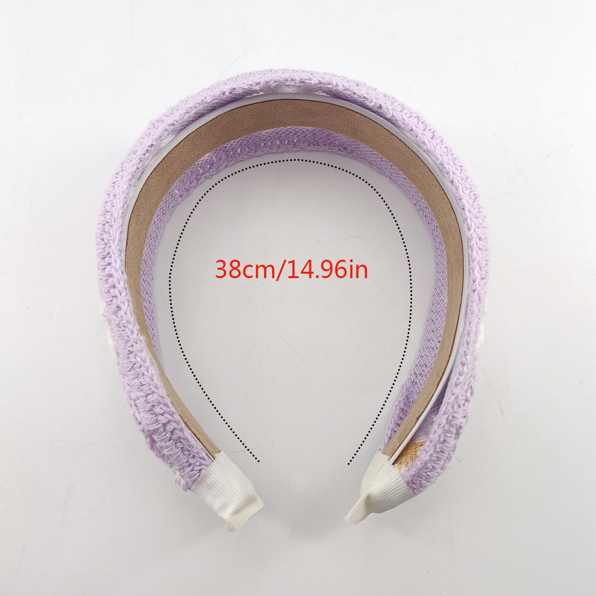 Diadema ancha de lana tejida c - Embroidery Zone reseña y precio