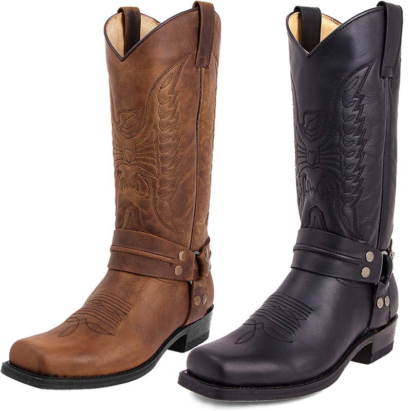 Botas de Motociclista para Hom - Embroidery Yes reseña y precio