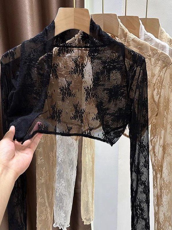 Nuevo Cárdigan de Encaje con B - Embroidery Cardigan reseña y precio