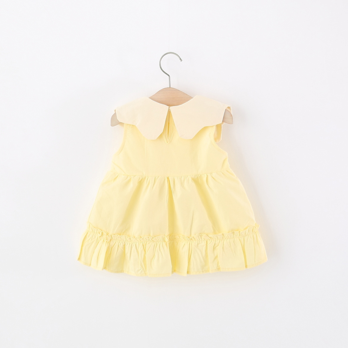 Vestido de algodón amarillo pa - Embroidery Yellow Dress reseña y precio