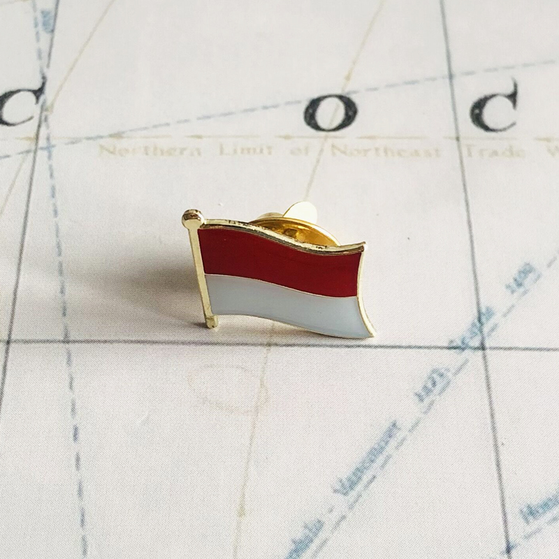 Parches bordados de bandera na - Embroidery In Indonesia reseña y precio